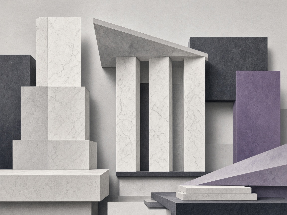 Abstract architectural forms